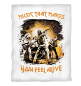 Music Makes You Alive Duvet Cover - Beyond T-shirts